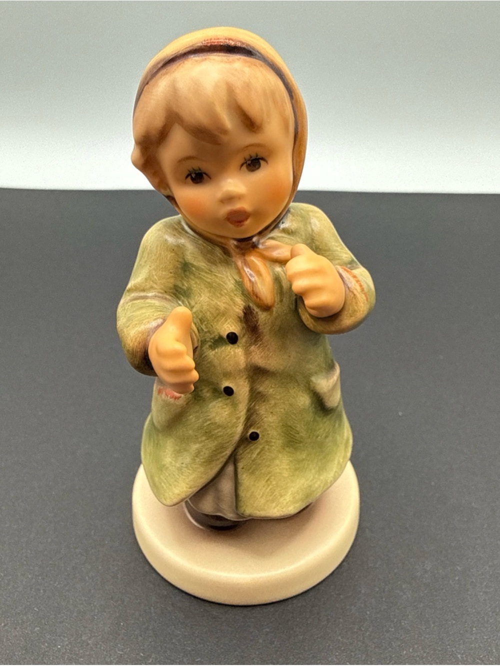 Vintage Goebel M.I. Hummel Figurine #2183 “Keeping Time”